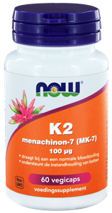 60 Kapseln NOW K2 Menachinon-7 100 mcg