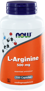 100 Kapseln NOW L-Arginine 500 mg
