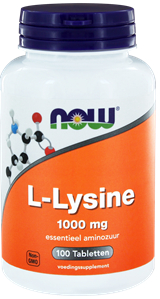 100 Tabletten NOW L-Lysine 1000 mg