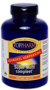 Toppharm Super Multi Compleet Voordeelverpakking 180 tablets