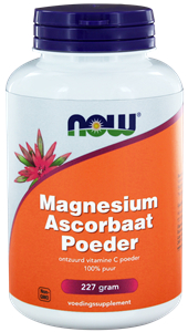 227 Gramm NOW Vitamine C Poeder Magnesium Ascorbaat