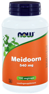 100 Kapseln NOW Meidoorn 540 mg