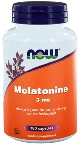 NOW Melatonine 3 mg 180 Kapseln