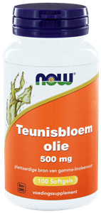 100 Softgels NOW Teunisbloemolie 500 mg
