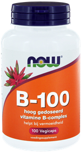 Vitamine B100 NOW Foods 100 capsules kopen Gezondheid aan huis