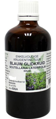 50 Ml De Cruydhof  Natura Sanat Scutellaria Laterifolia - Blauw Glidkruid Tinctuur