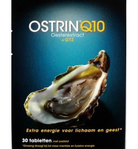 Ostrin Plus Ostrin Q10 Oesterextract + GTZ 30 tabletten