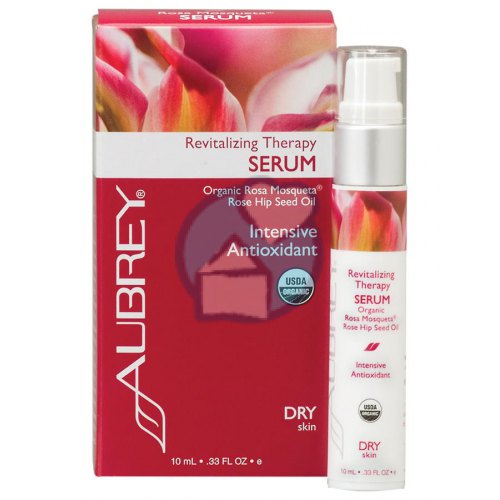 Aubrey Organics Revitalising Therapy Serum Dry Skin 10 ml