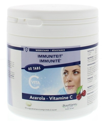 Buurmanns Acerola Vitamine C 60 tabletten