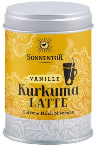 Sonnentor Kurkuma Latte Vanille Golden Milk Mengsel Biologisch