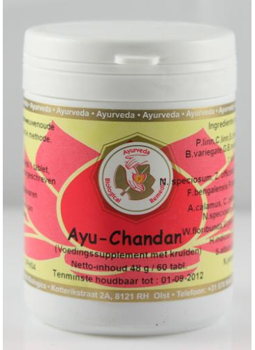Ayurveda Biologics Ayu-Chandan - Ayu-Pittanorm 60 Tabletten