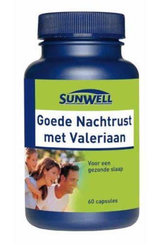 Sunwell Goede Nachtrust met Valeriaan 60 capsules