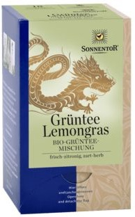 Sonnentor Groene Thee Lemongrass Biologisch 18 Tüte