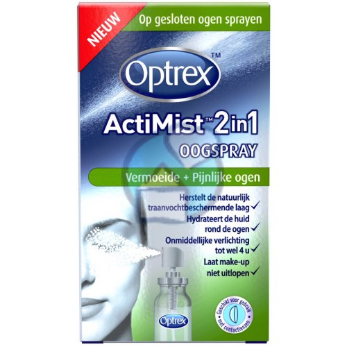 Optrex Actimist 2in1 Oogspray Vermoeide en Pijnlijke Ogen 10 Ml
