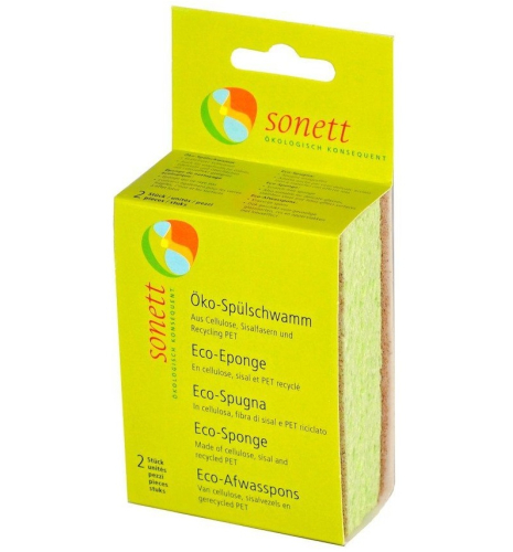 Sonett Eco-Afwasspons 2 Stücke