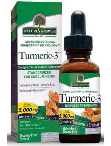 30 Ml Natures Answer Turmeric-3 Curcuma