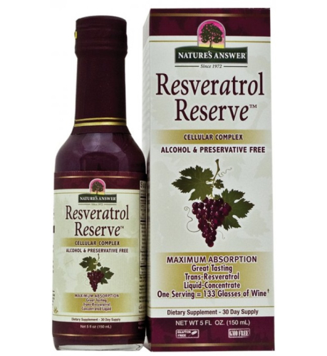150 Ml Natures Answer Resveratrol Reserve