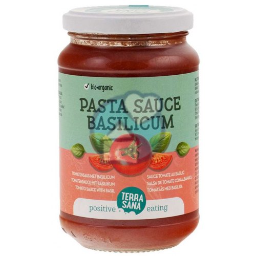 Terrasana Tomatensaus met Basilicum Biologisch