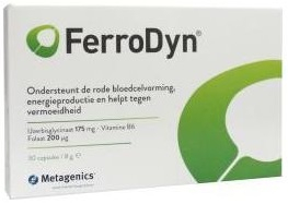 30 capsules Metagenics FerroDyn