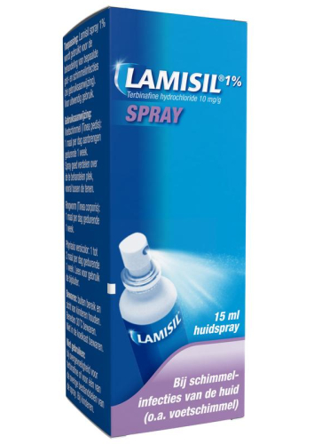 Lamisil Huidspray 1% 10 mg-g 15 Ml