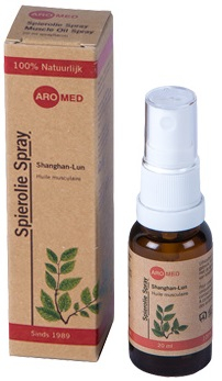 20 ml Aromed Spierolie Spray Shanghan-Lun 100% Natuurlijk