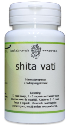 60 tabletten Surya Shita Vati
