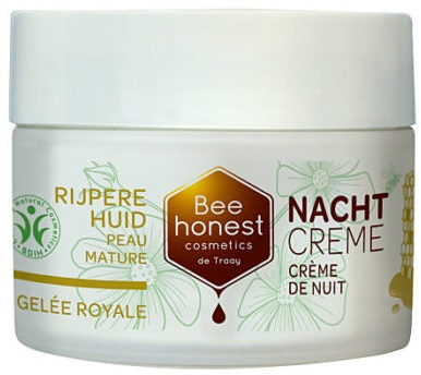 50 ml Bee Honest Nachtcreme Rijpere Huid Gelee Royale
