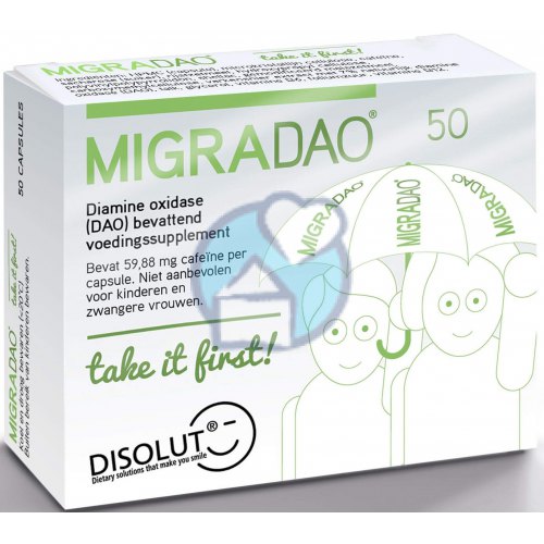 Intoleran MigraDAO 50 capsules