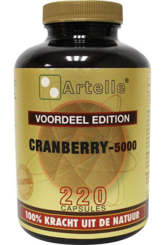 220 capsules Artelle Cranberry 5000