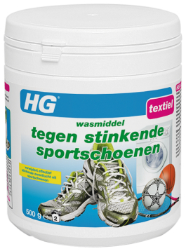 HG Wasmiddel tegen Stinkende Sportschoenen 500 Gramm