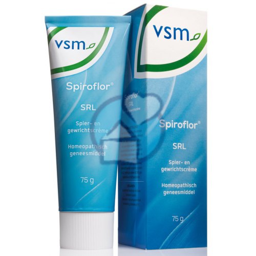 75 gram VSM Spiroflor SRL Spier en Gewrichtscreme