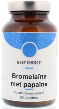 TS Choice Bromelaine met Papaine 60 Tabletten