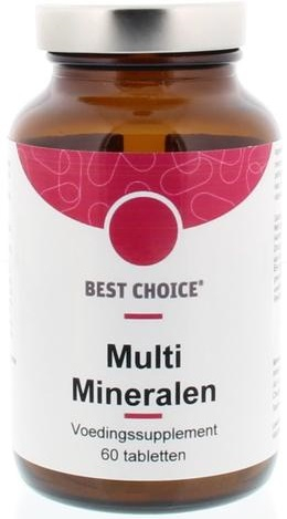 60 tablets TS Choice Multi Mineralen