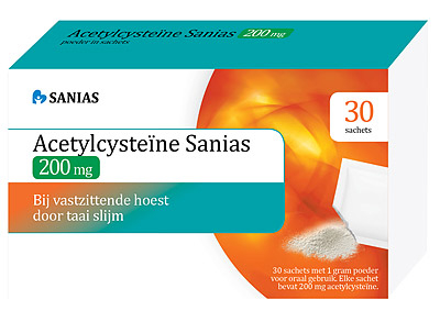 Sanias Acetylcysteine 200 mg 30 Tüte
