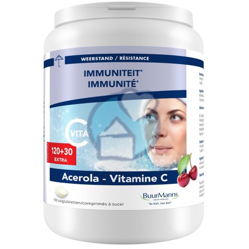 Buurmanns Acerola Vitamine C 150 Tabletten