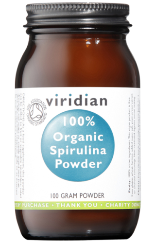 Viridian Spirulina Powder 100% Biologisch