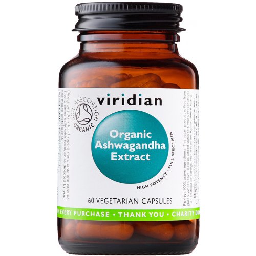 60 capsules Viridian Ashwagandha Extract Biologisch
