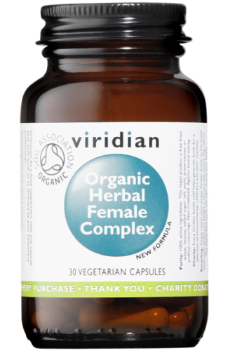 Viridian Organic Herbal Woman Complex Biologisch 30 Kapseln
