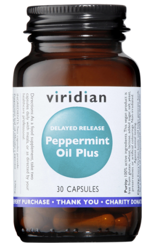 30 capsules Viridian Peppermint Oil Plus