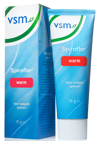 75 gram VSM Spiroflor Warm voor Soepele Spieren