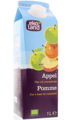 Ekoland Appelsap Biologisch 1000 ml