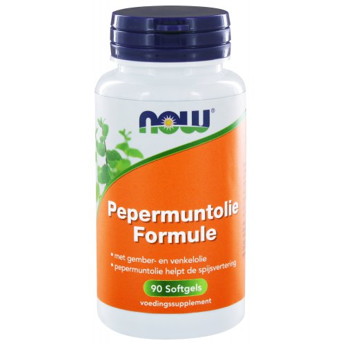 90 Softgels NOW Pepermuntolie Formule