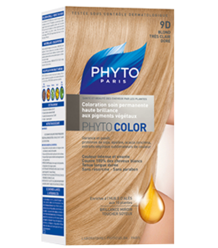 Phyto Paris Phyto Color Zeer Licht Goudblond 9D