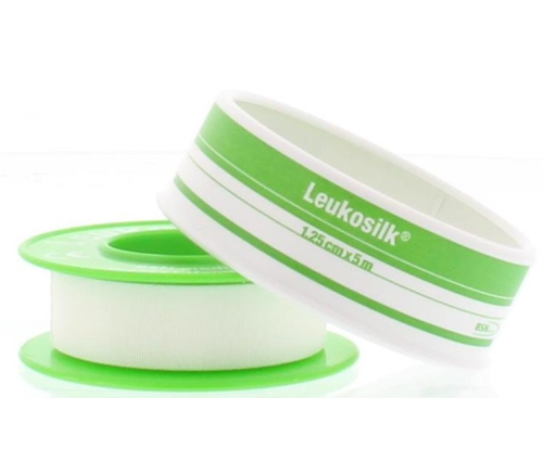 Leukosilk Leukosilk Hecht pleister 5 m x 1,25 cm 1 Stuck
