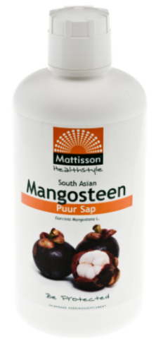 Mangosteen Puur Sap Biologisch Mattisson 1000 ml kopen Gezondheid aan