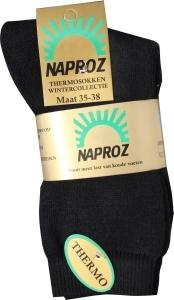 Naproz Thermosokken Zwart 35-38