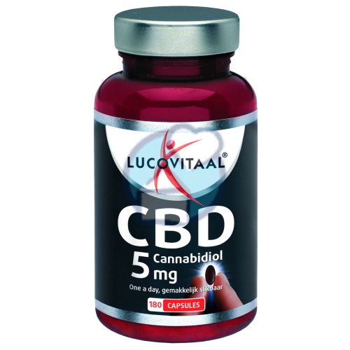 180 Kapseln Lucovitaal CBD Cannabidiol 5 mg