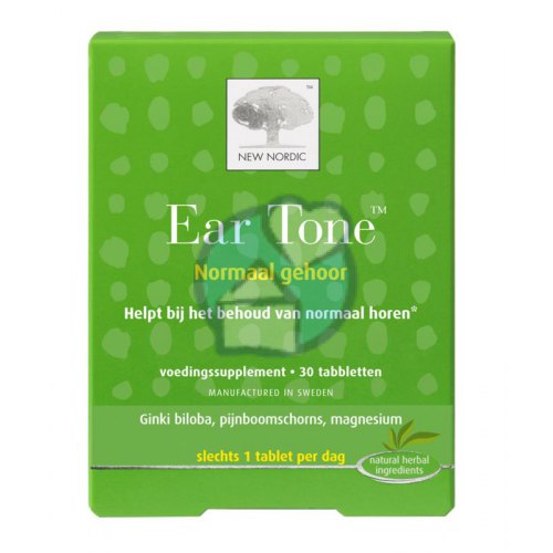 30 Tabletten New Nordic Ear Tone Normaal Gehoor