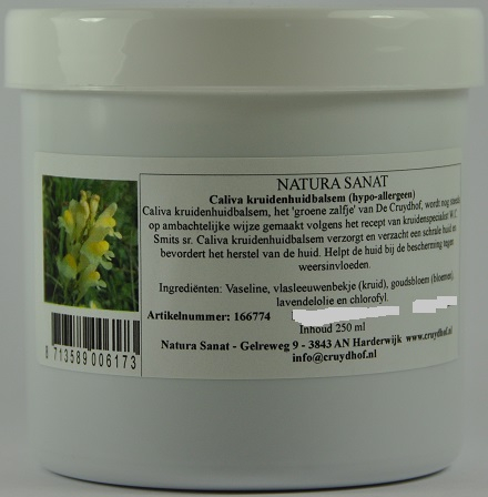 De Cruydhof - Natura Sanat Caliva Kruidenhuidbalsem 250 Ml