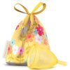 LadyCup Menstruatie Cup Geel Maat L